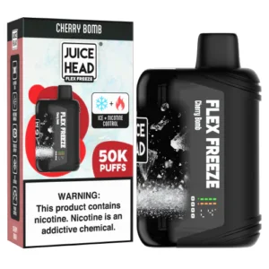 White Peach Raspberry Disposable Vape (50000 Puffs) by Juice Head Flex Freeze