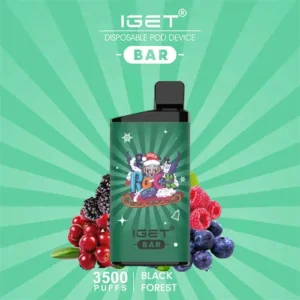 IGET BAR BLACK FOREST – 3500 PUFFS
