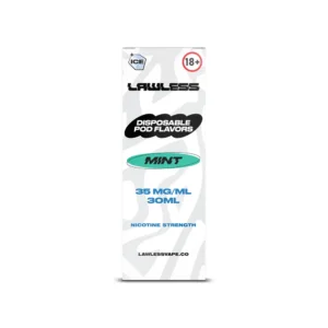 Mint -Disposable Pod Flavor E-Liquid