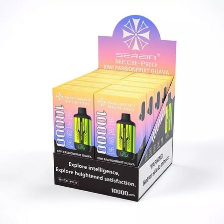 SEREIN MECH-PRO 10000 Puffs Kiwi Passionfruit Guava - Image 3