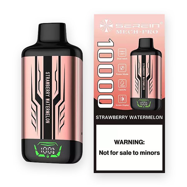 SEREIN MECH-PRO 10000 Puffs Strawberry Watermelon - Image 2